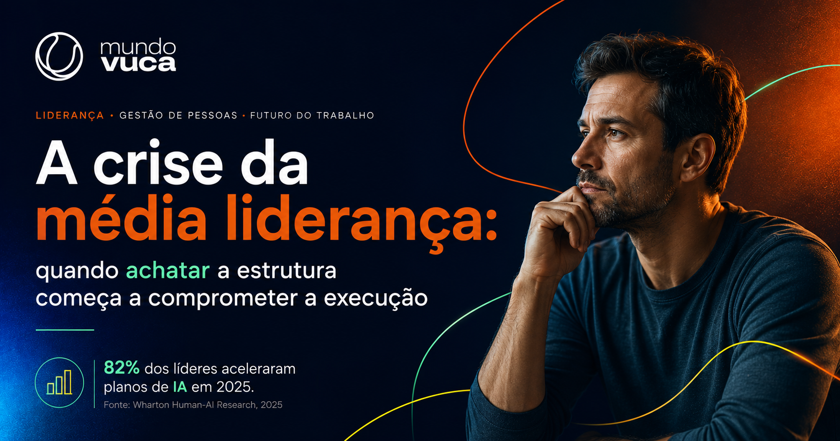A crise da média liderança: quando achatar a estrutura começa a comprometer a execução